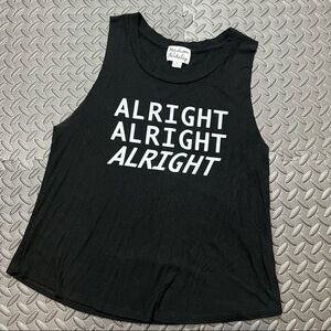 MADISON & BERKELEY | “Alright” tank top